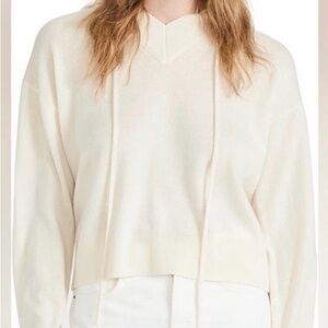 THEORY cashmere pullover hoodie